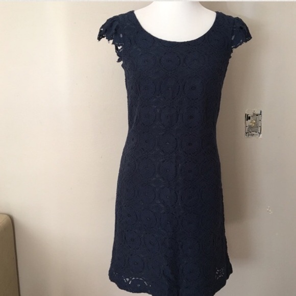 ⭐️Navy Lace Dress