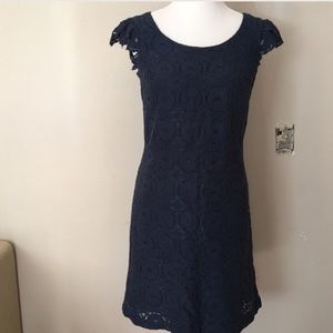 ⭐️Navy Lace Dress