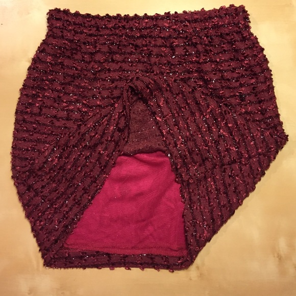 Chandelier Shimmer Mini Skirt - Picture 4 of 4