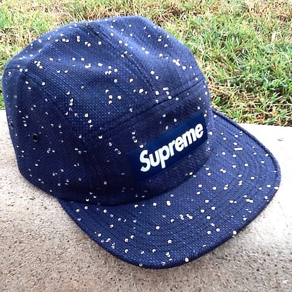 ⛔️SOLD⛔️Supreme 5-panel Sequins Camp Hat