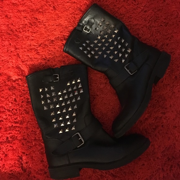 ‼️Studded Moto Boots‼️