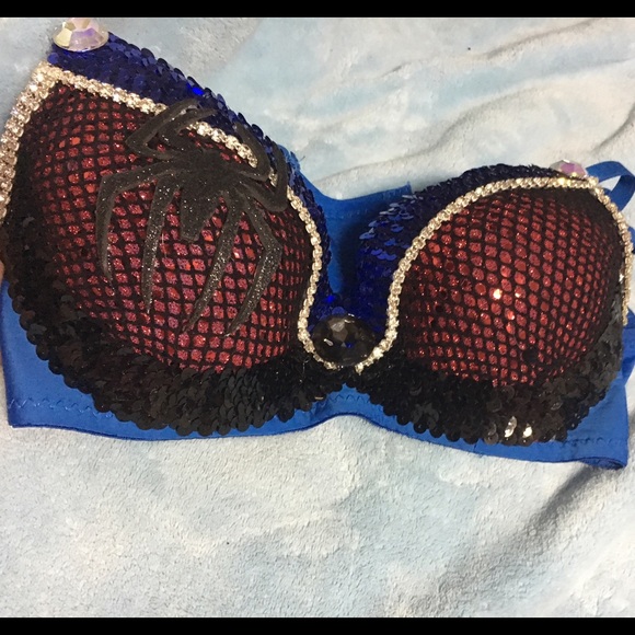 Spider-Man Rave Bra - Picture 2 of 2