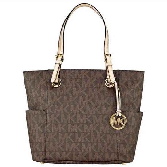 Michael Kors Leather Jet Set Purse