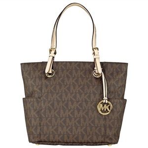 Michael Kors Leather Jet Set Purse