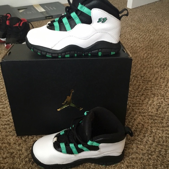 Air Jordan 10 retro (verde)