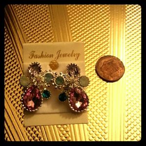 Really cute multicolored earrings for pierced ears