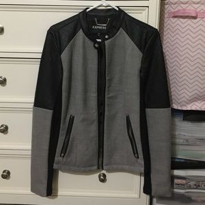 Moleskin And (Minus The) Leather Moto Jacket