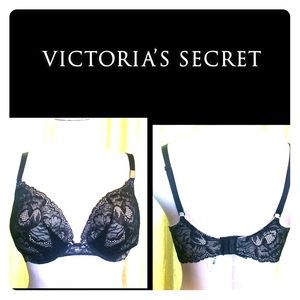 NWT Victoria's Secret lace plunge push up