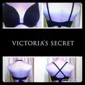NWT Victoria's Secret push up with rhinestones