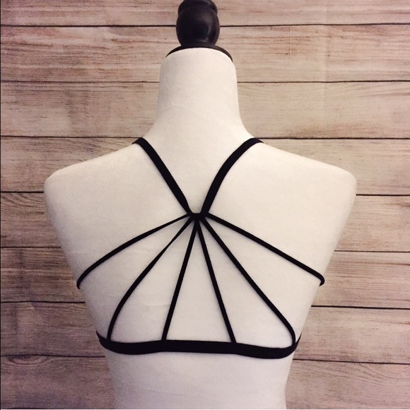 RESTOCKING • Strappy Caged Back Padded Bra #601 - Picture 2 of 3