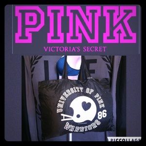 NWT Victoria's Secret PINK warriors tote bag