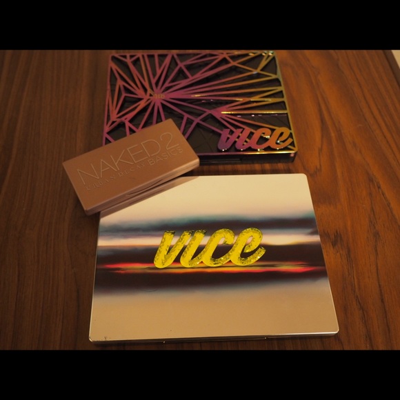 Urban Decay Vice palette bundle with Naked basics2