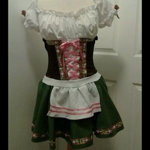 Gretchen beer maid german costume, Oktoberfest