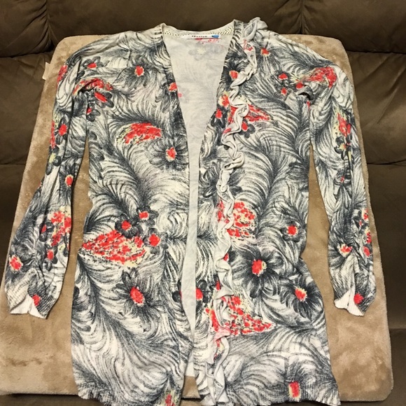 Anthro Sparrow Cover Up Cardigan - Picture 3 of 4