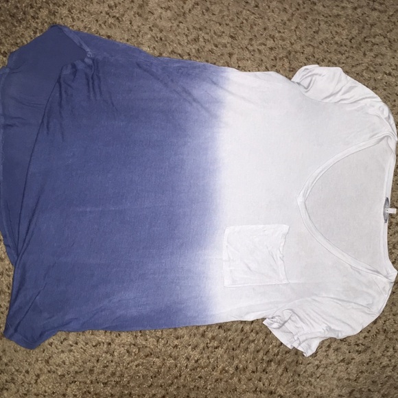 Ombré slouchy tee