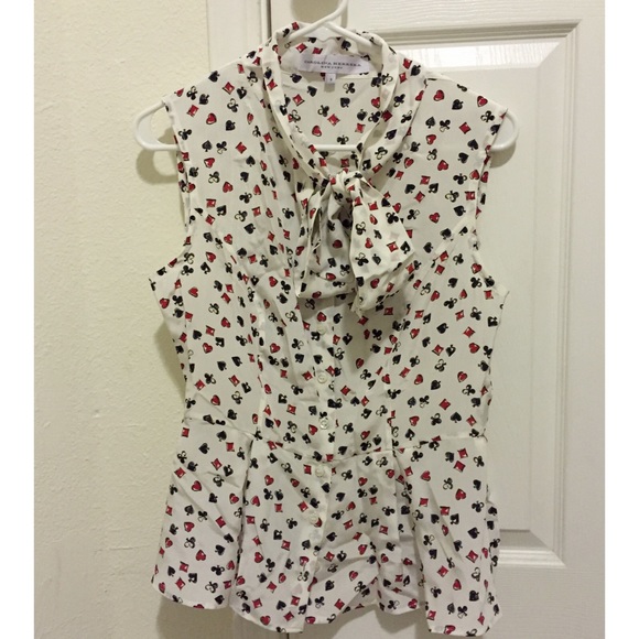 Never worn Carolina Herrera silk Blouse