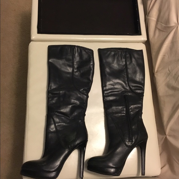 Black boots
