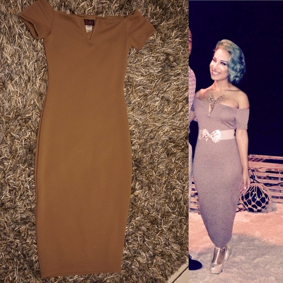 Textures MIDI DRESS
