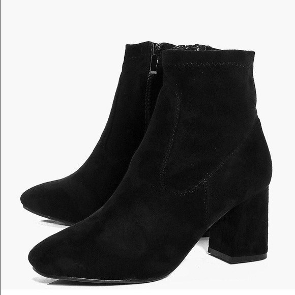 Black Sock-Boot Booties