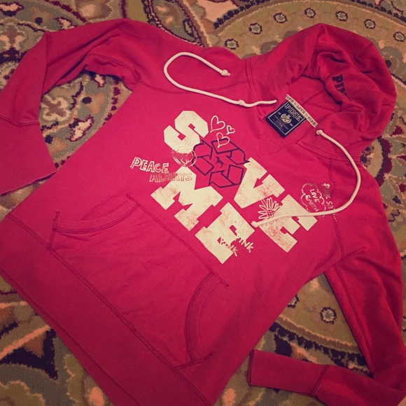 PINK VS Rare Vintage Hoodie♻️