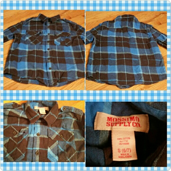 Boys Flannel Shirt -Mossimo Supply