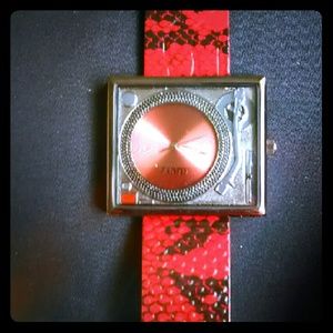 Flud Dj Turntable Wristwatch