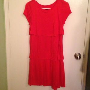 Ann Taylor ruffle dress