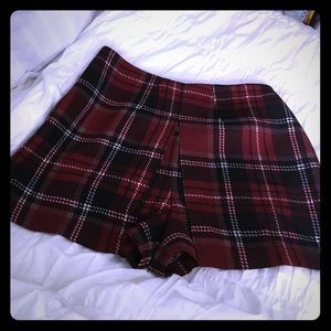 Forever 21 Plaid Skort