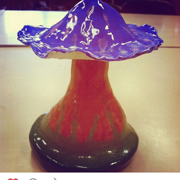 Mushroom vase