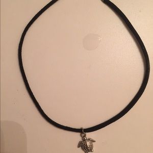 Choker with Sea Turtle charm