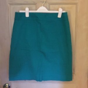 Green banana republic 'work' skirt