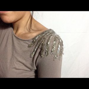 H&M sequined top