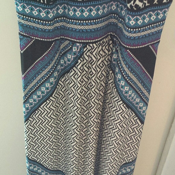 Multi Patterned Maxi Dress - Picture 3 of 3