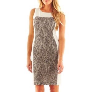 Lace panel Dress