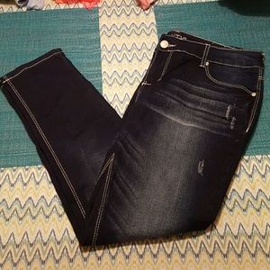 Vanity darkwash skinny jeans