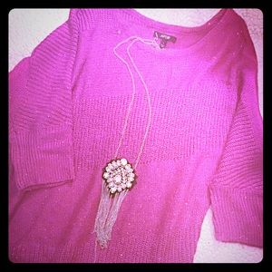 Apt. 9 Sparkle Scoop Neck Sweater