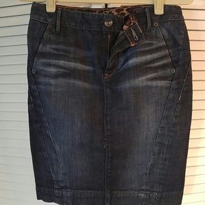 X2 Jean Skirt
