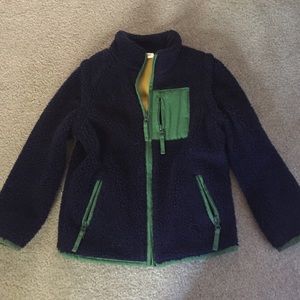 Mini Boden Sherpa fleece jacket