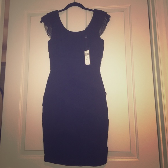 Black BCBG Azria dress