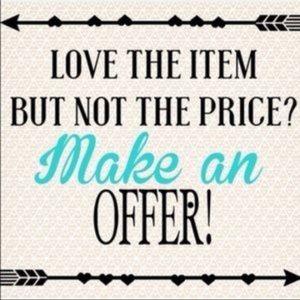Make me an offer!