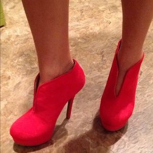 Red stilettos