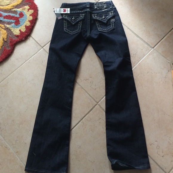 NWT Miss Me Dark wash boot cut jeans