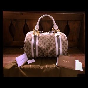 Authentic/Hard to find! Gucci Boston Bag