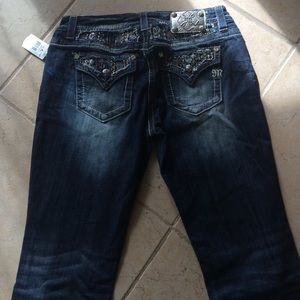 NWT Miss Me Relaxed Bootcut Jeans.
