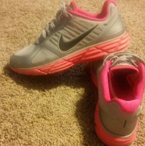 Pink and grey Nike size 7.5