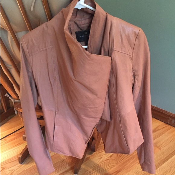 BCBGMAXARIA Hailey leather jacket