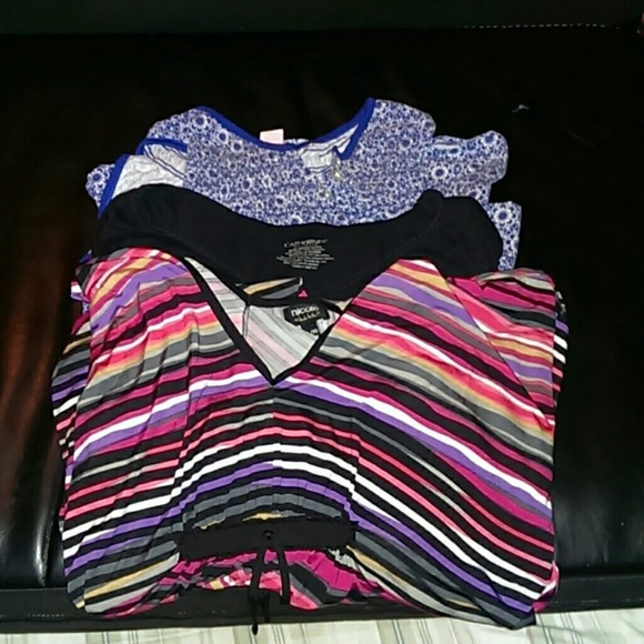 Plus size night gowns