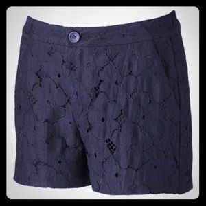 FINAL PRICE Lauren Conrad Black Lace Shorts sz 8