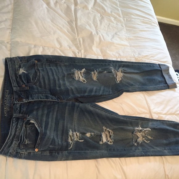 American eagle jeans crop 8