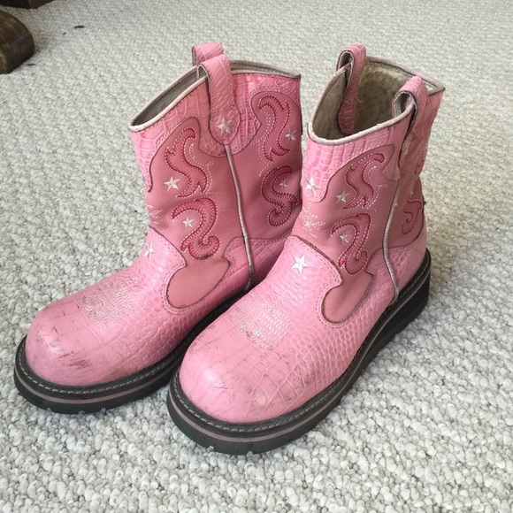 Pink Roper boots